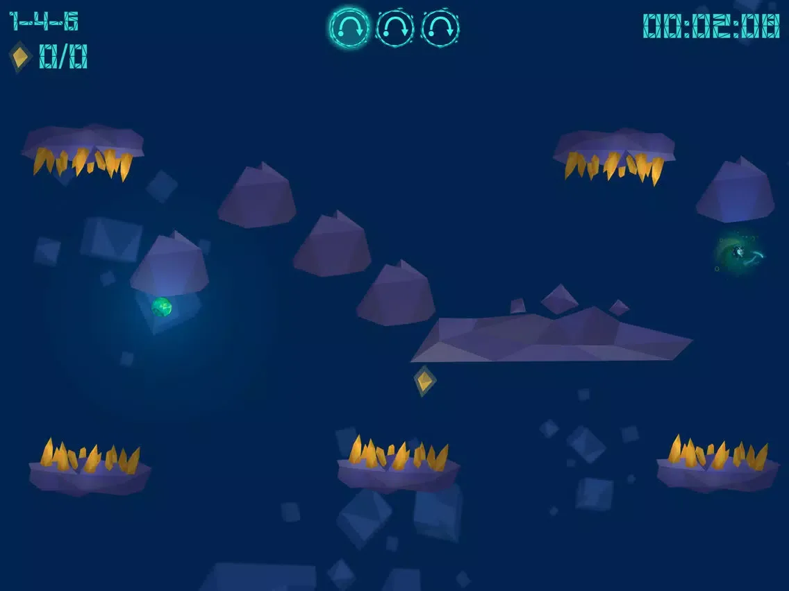 Gravity Ball by Upside Down Bird iPad  スクリーンショット