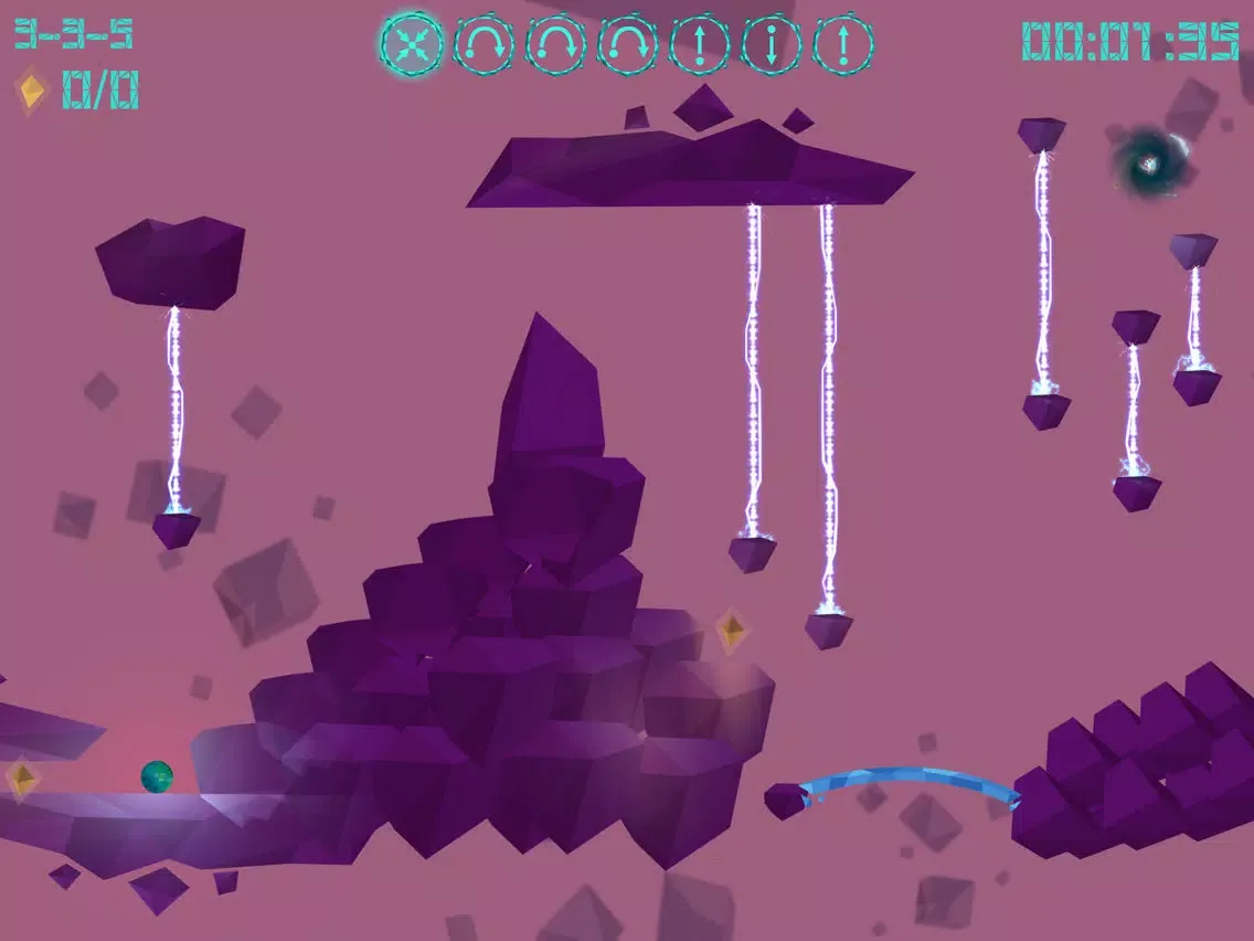 Gravity Ball by Upside Down Bird iPad  スクリーンショット