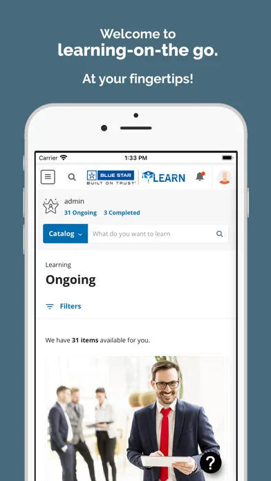 iLearn - Blue Star LMS应用截图