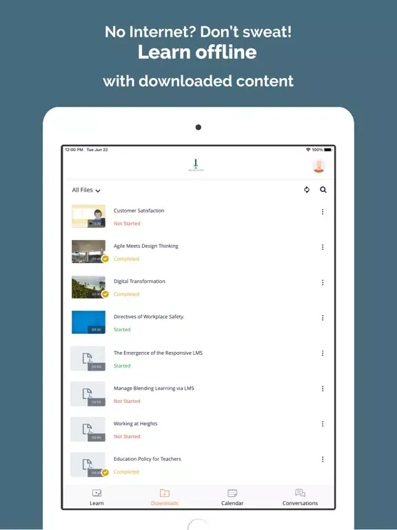 Imarticus Learning Hub iPad  Screenshots