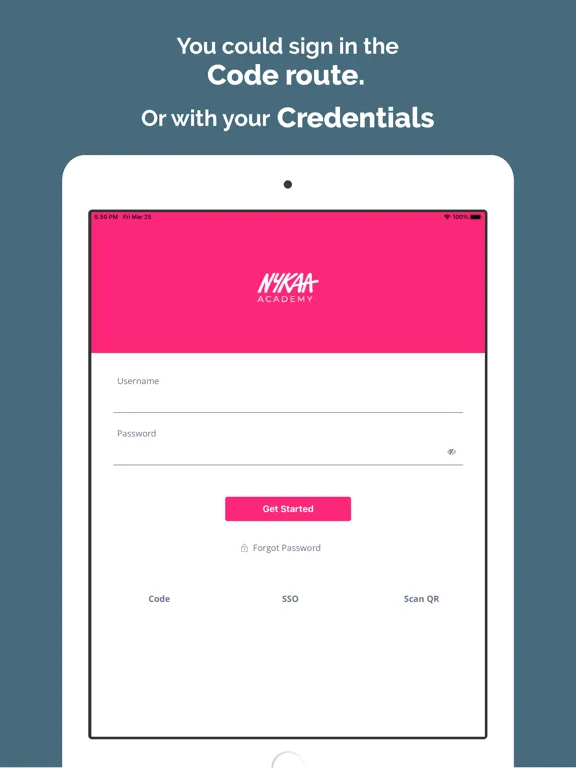 Nykaa Academy iPad  سکرین شاٹس