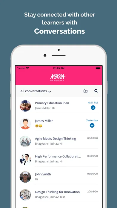 Nykaa Academy سکرین شاٹس