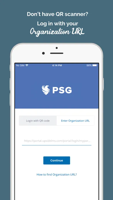 PSG Academy LMS 스크린샷