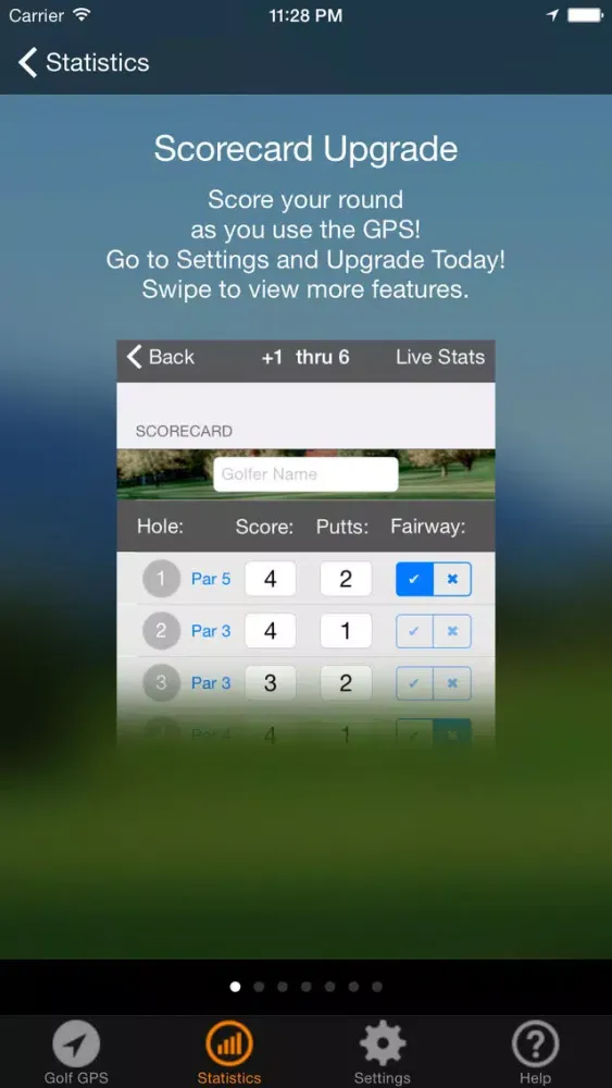Golf GPS Navigator Ekran Görüntüleri