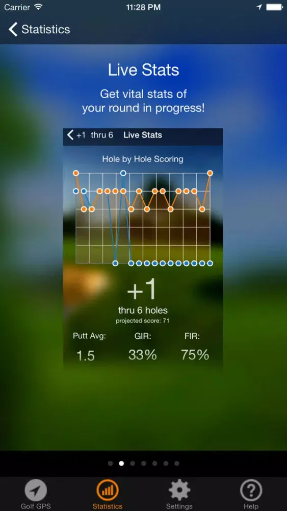 Golf GPS Navigator Ekran Görüntüleri