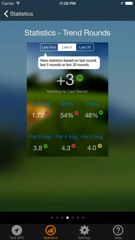 Golf GPS Navigator Ekran Görüntüleri