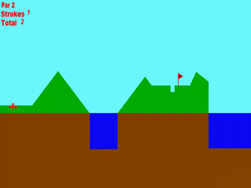 2D Golfing iPad  Screenshots