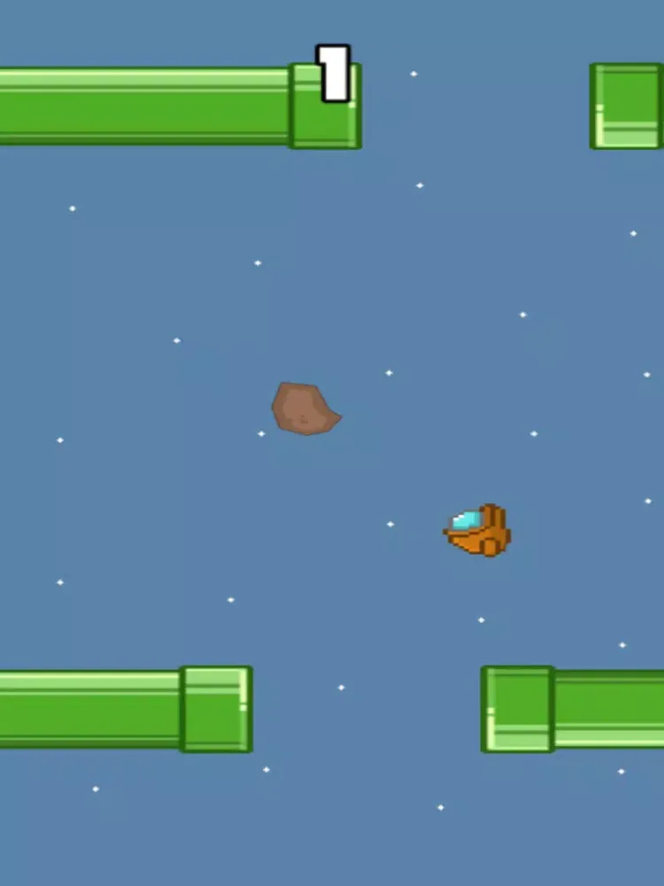 Space Bird Can Fly iPad  سکرین شاٹس