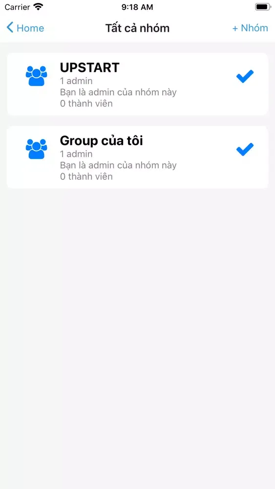 Upstart WorkUp Screenshots