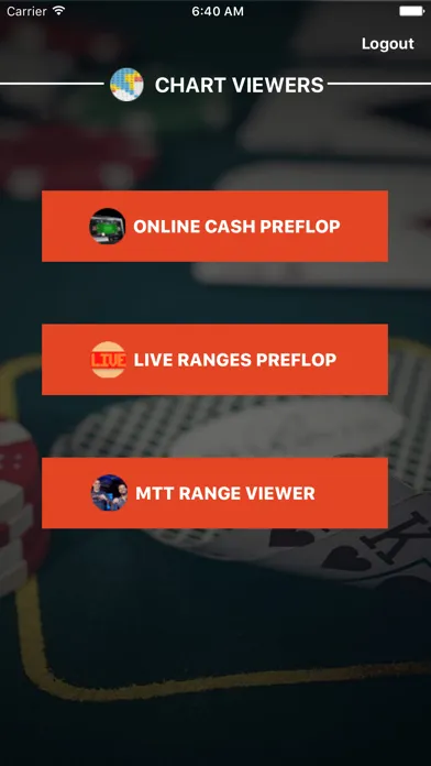 Upswing Poker Chart Viewer Screenshots