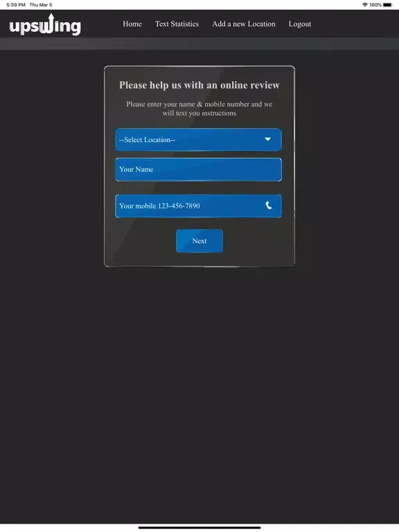 Upswing Reviews iPad 应用截图