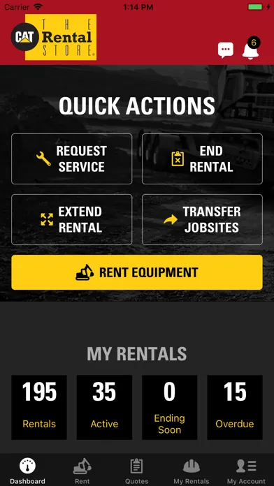 The Cat® Rental Store應用截圖