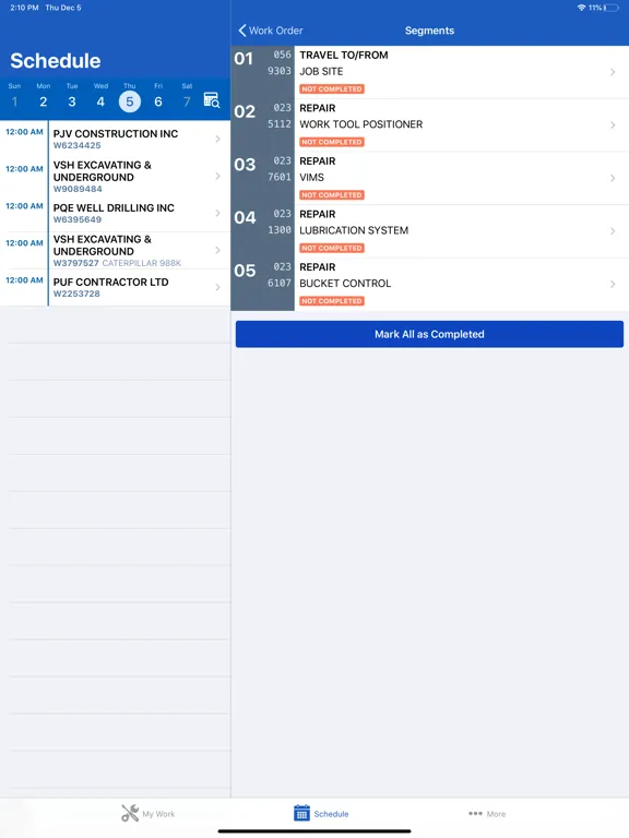 ServiceLink Flex iPad 應用截圖
