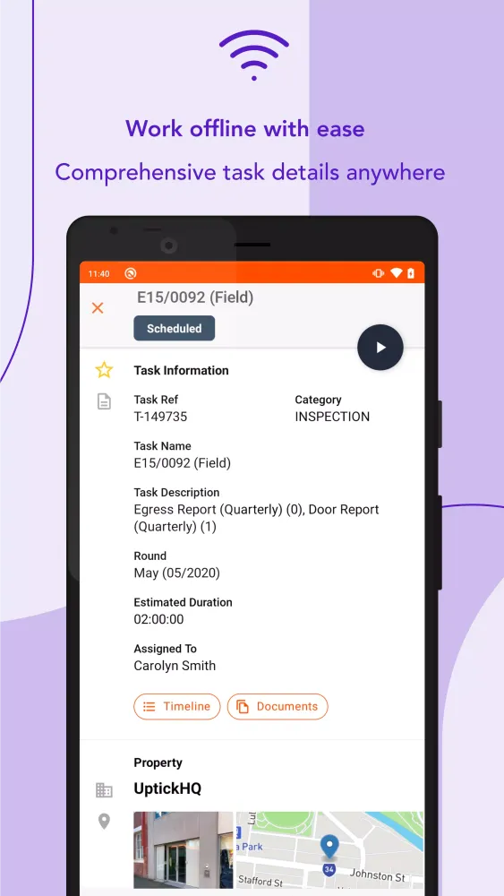 Screenshot di Workforce