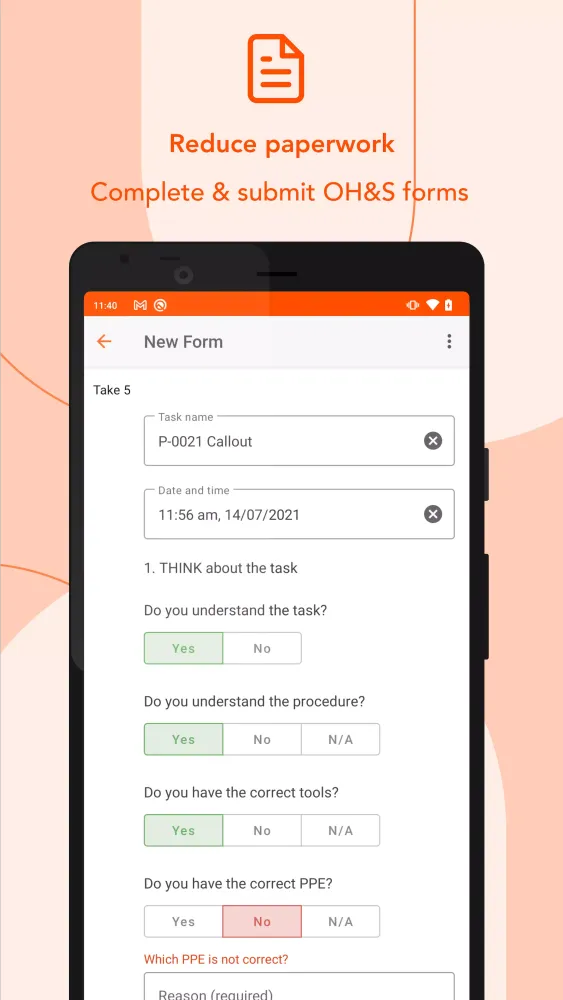 Screenshot di Workforce