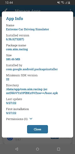 Capturas de tela do APK Installer by Uptodown