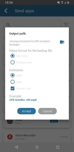 Capturas de tela do APK Installer by Uptodown