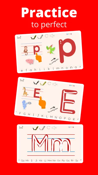 Captures d'écran de Letter Formation