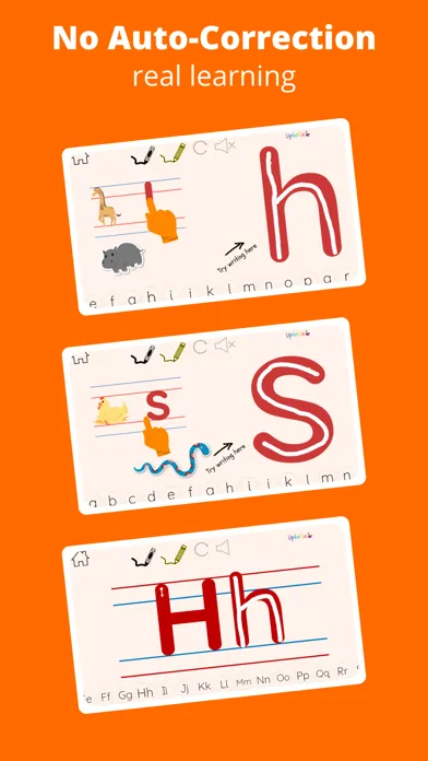Captures d'écran de Letter Formation