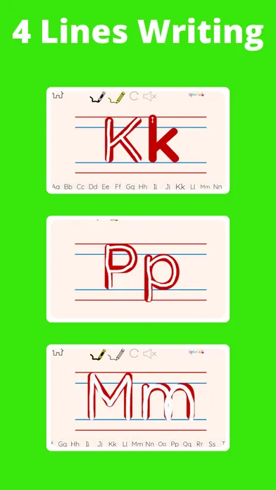 Captures d'écran de Letter Formation