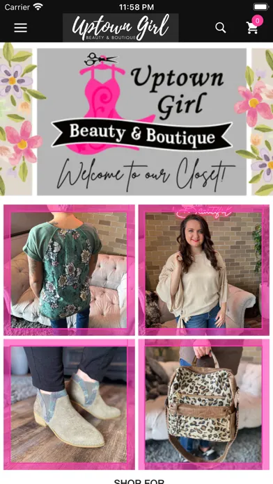 Captures d'écran de Uptown Girl Beauty & Boutique