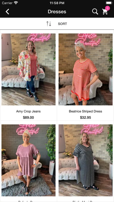 Captures d'écran de Uptown Girl Beauty & Boutique