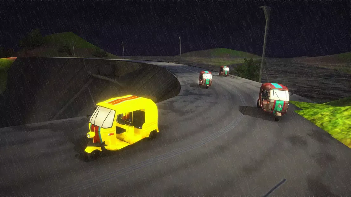 Rickshaw Tuk Tuk Car Racing 3D Screenshots