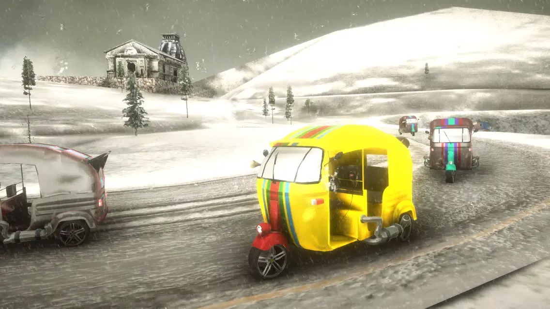 Rickshaw Tuk Tuk Car Racing 3D Screenshots