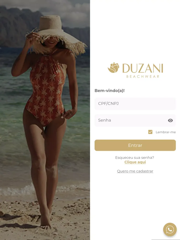 Capturas de tela do Duzani Beachwear