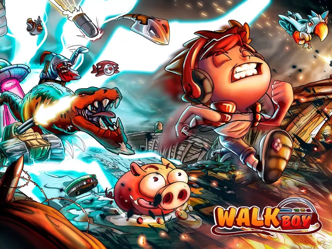 Ảnh chụp màn hình của Walk Boy Run iPad 