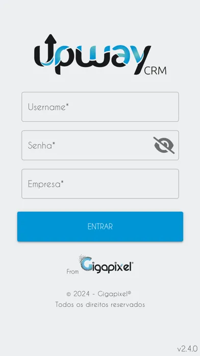 UpWay CRM Screenshots