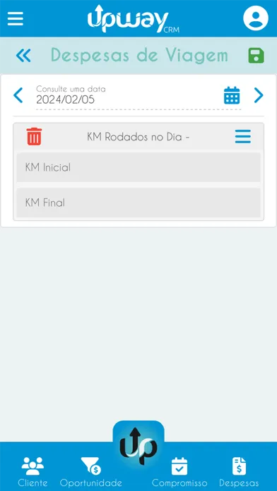 UpWay CRM Screenshots
