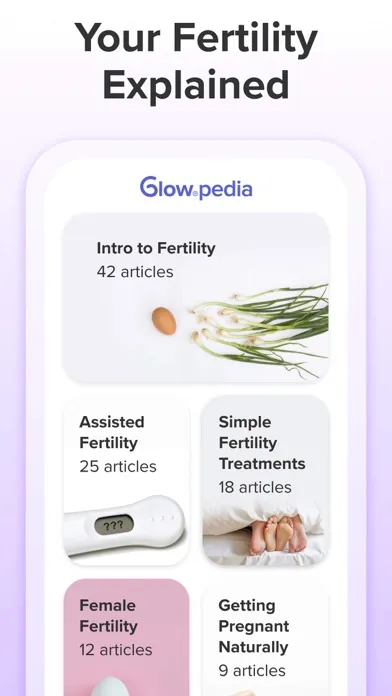 Скриншоты Glow Ovulation & Period App