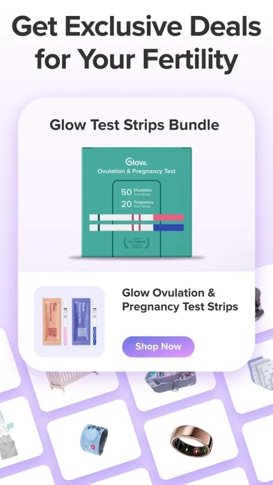 Скриншоты Glow Ovulation & Period App