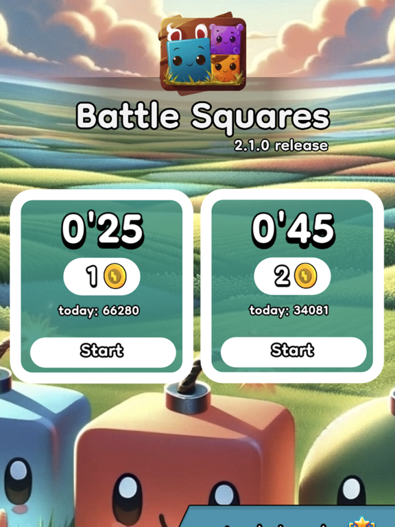 ภาพหน้าจอของ Battle Squares iPad 