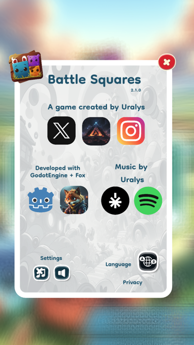 ภาพหน้าจอของ Battle Squares
