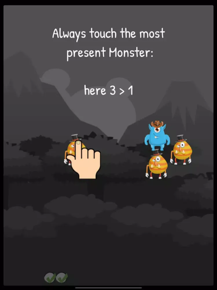 Capturas de tela do Kodo: Find the Monster! iPad 