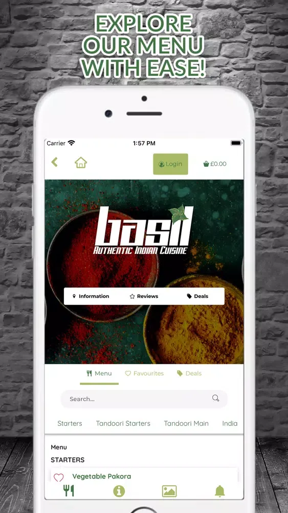 Basil Indian Dunfermline应用截图