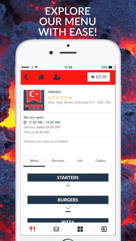 Capturas de tela do Istanbul Kirkcaldy