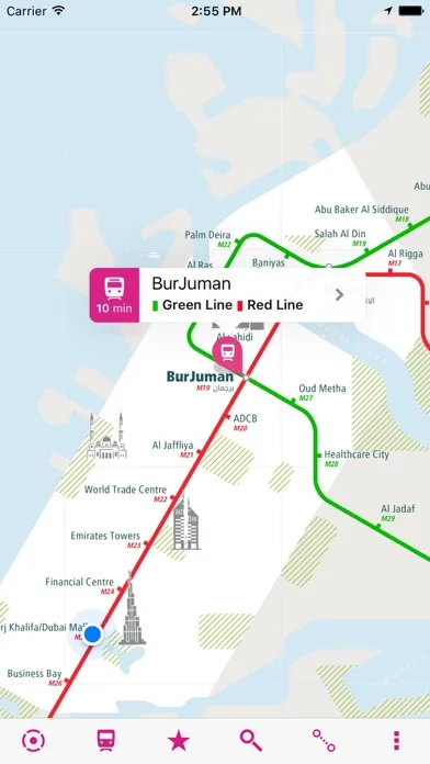 Dubai Rail Map Lite স্ক্রিনশট