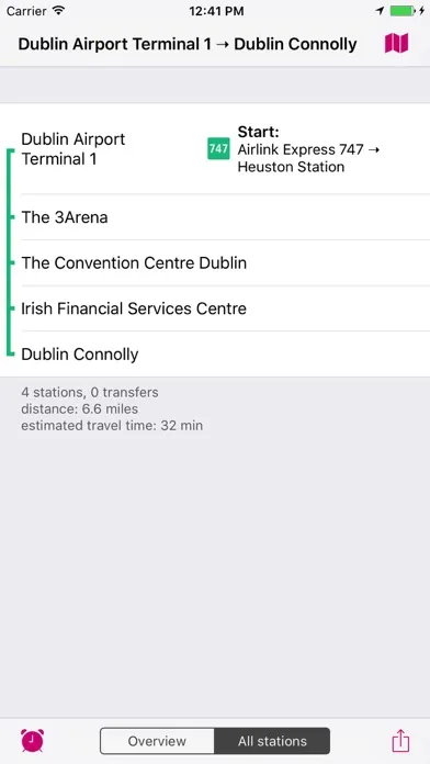 Dublin Rail Map Lite Screenshots