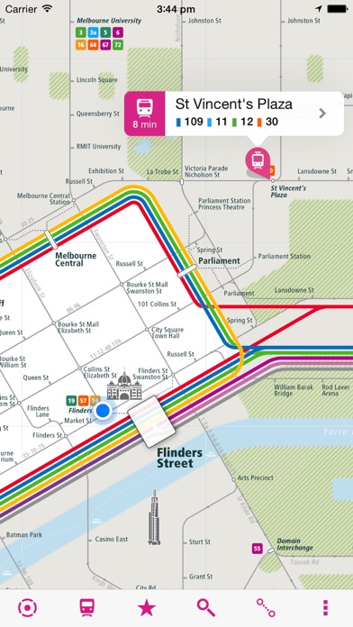 Captures d'écran de Melbourne Rail Map Lite