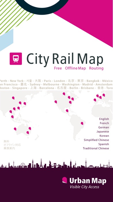 Captures d'écran de Melbourne Rail Map Lite