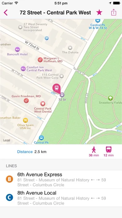 New York Rail Map Lite Screenshots