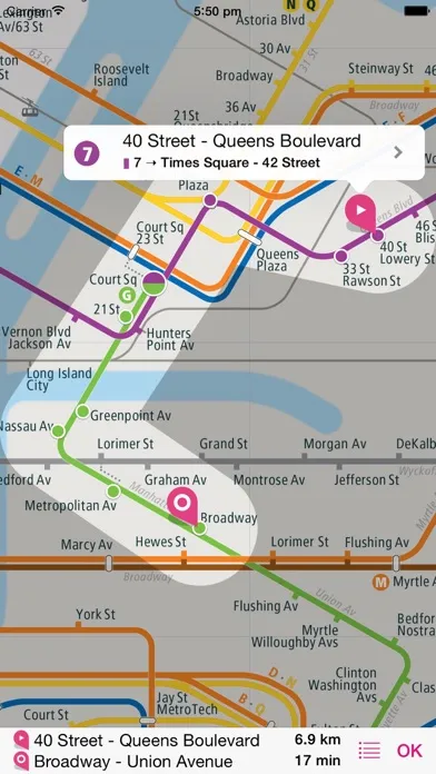 New York Rail Map Lite Screenshots
