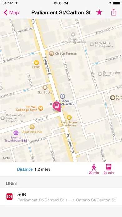 Toronto Rail Map Lite স্ক্রিনশট