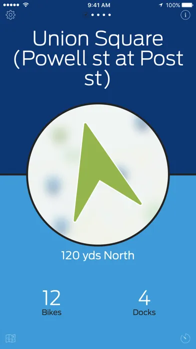 Bay Area Bikes — A One-Tap Ford GoBike App 스크린샷