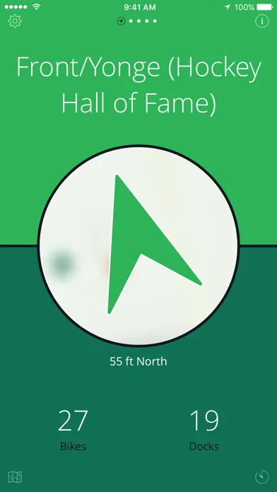 Toronto Bikes — A One-Tap Toronto Bike Share App應用截圖