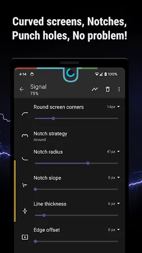 Capturas de pantalla de PowerLine: status bar meters