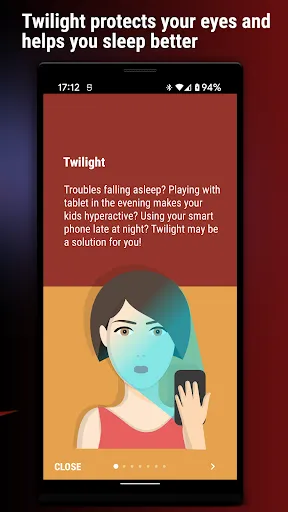 Twilight: Blue light filter Screenshots